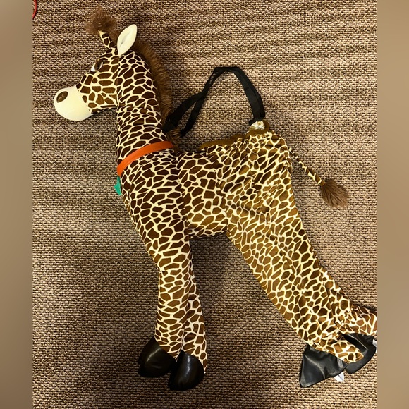New Humane Society Ride on Giraffe Child Dress Up Halloween Costume OS 3-7 NEW - Picture 1 of 9